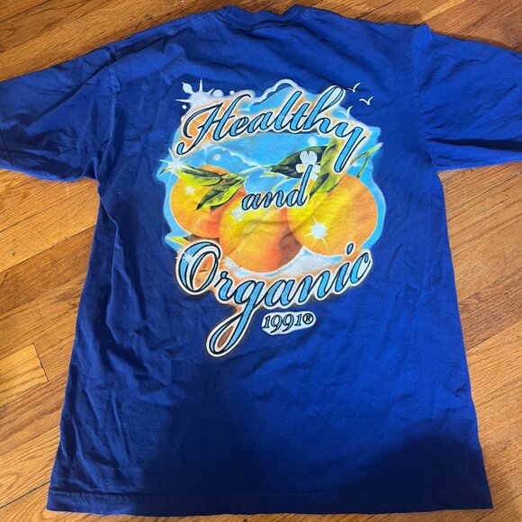 Midnight Organic "Healthy and Organic" T-shirt size M - Picture 1 of 3